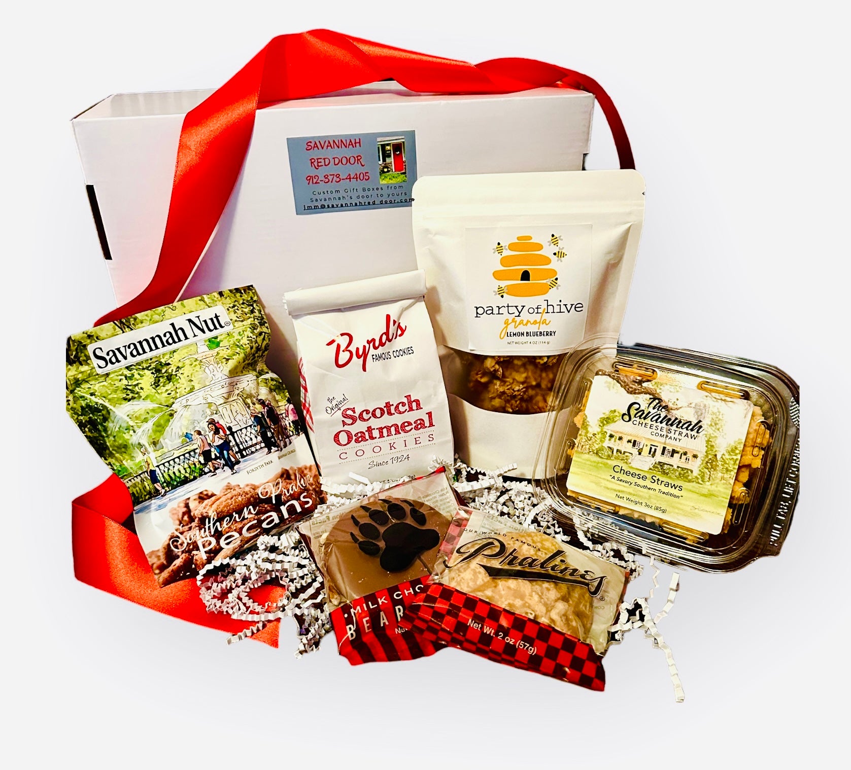 Scrumptious Savannah – Savannah Red Door-Savannah Themed Gift Boxes