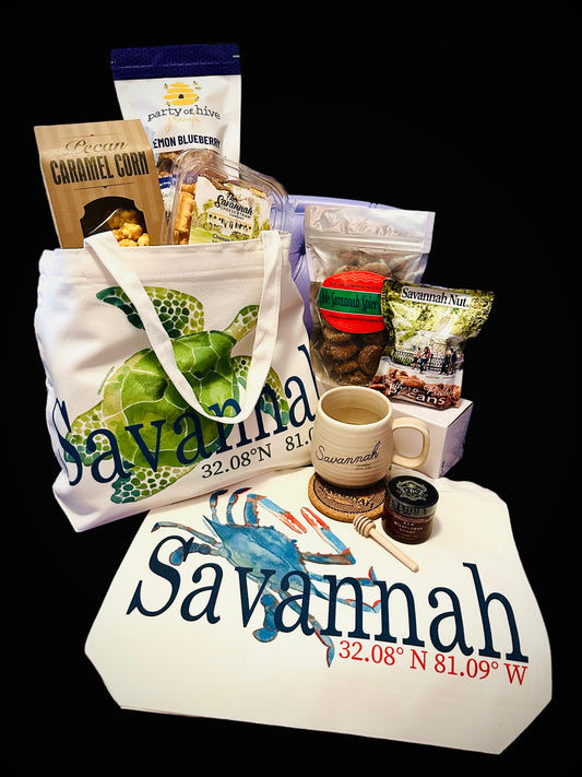 Savannah Zippered Tote Gift Bundle